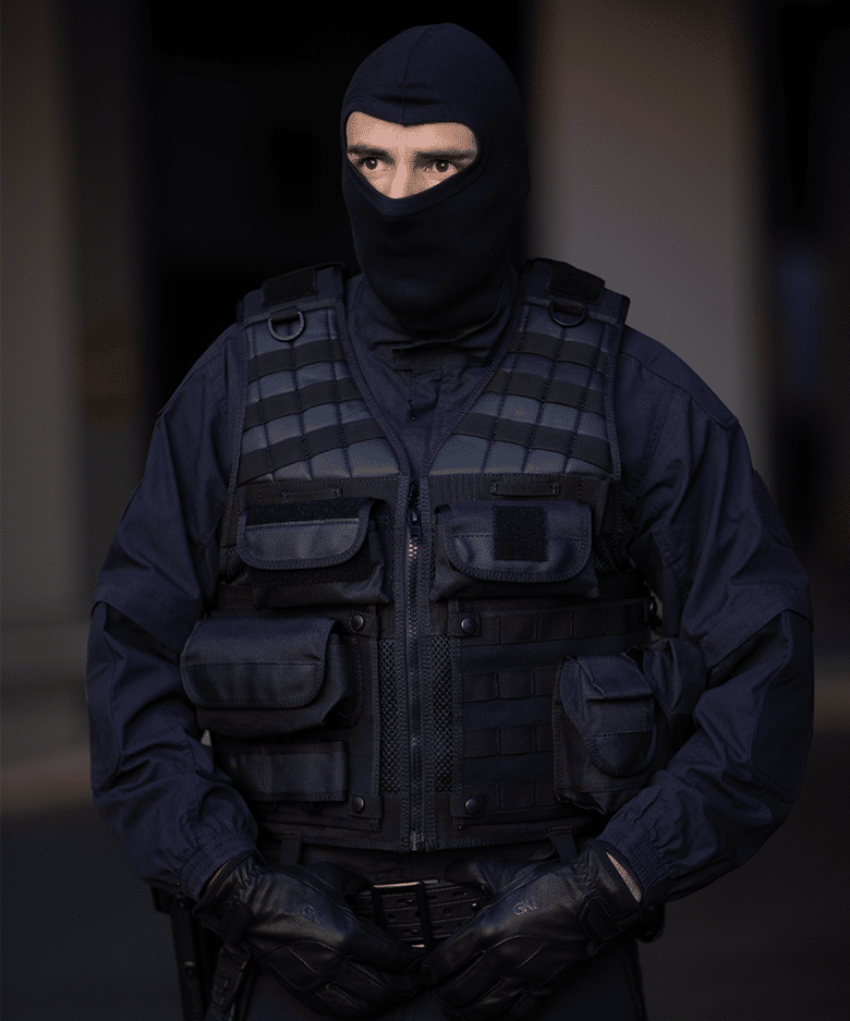 Gilet Tactique Police Gendarmerie Sécurité Douanes