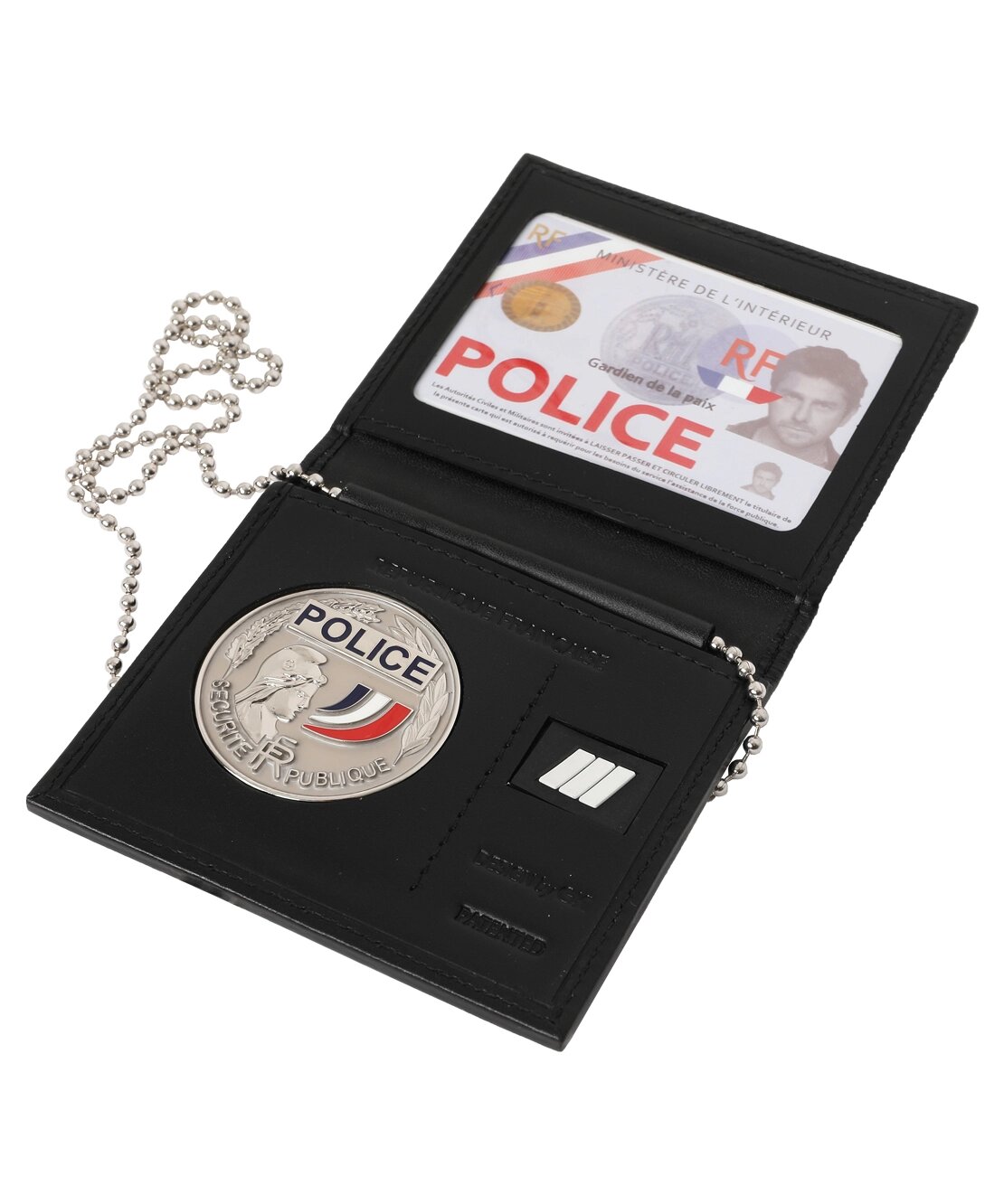 Médaille GK Pro POLICE À SUPPORT CARRÉ sur
